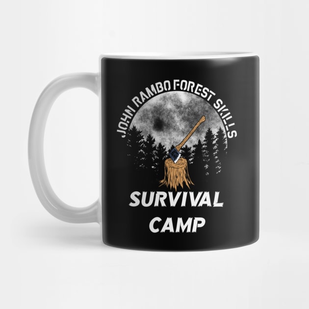 John Rambo Forest Skills Survival Camp by notajellyfan